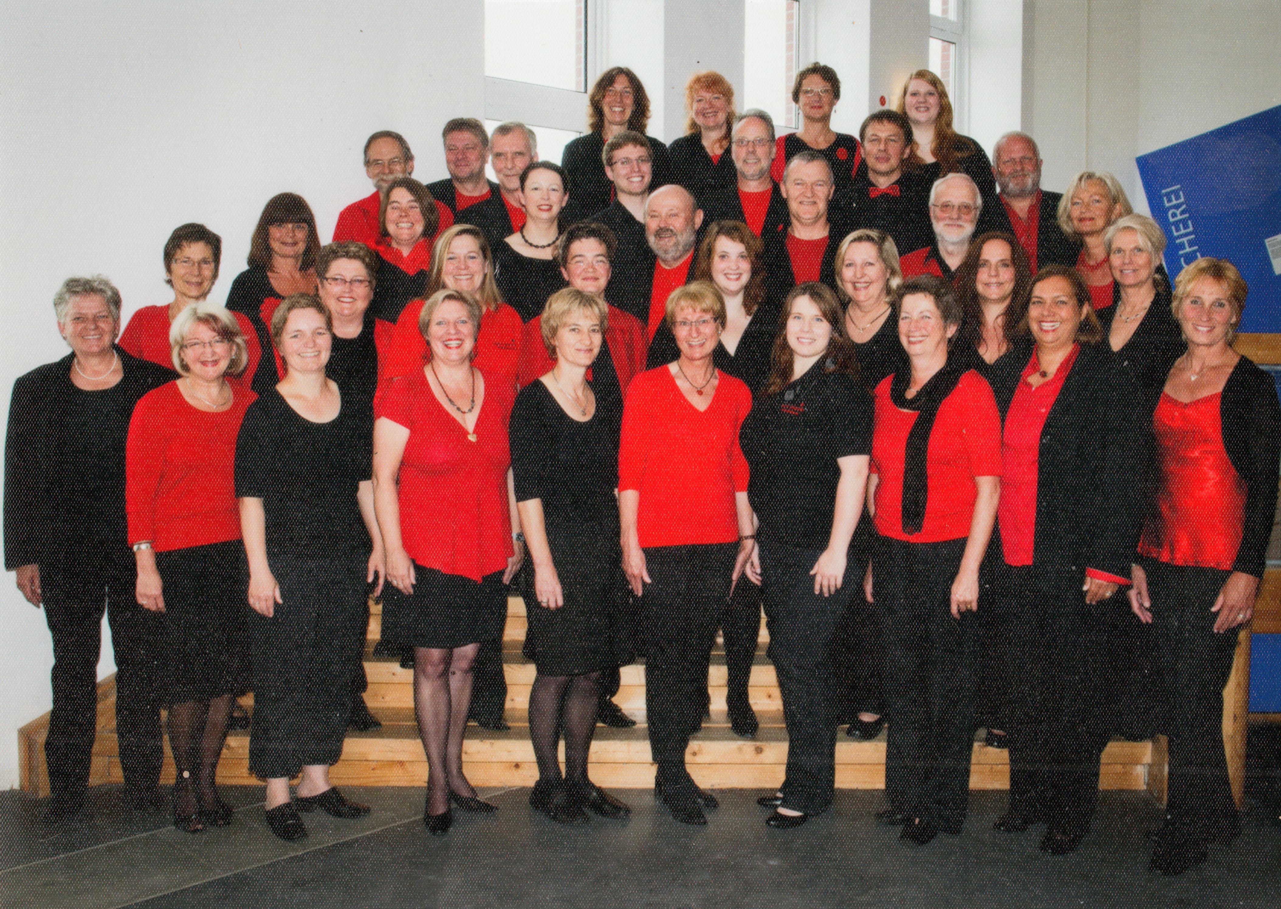 Action im Groden, unser Chor